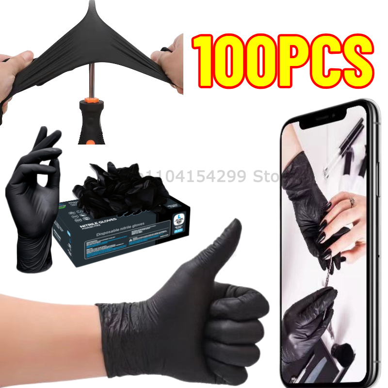 Nitrile Mechanic Glove - 일회용 니트릴 방수 장갑 접시 세척
