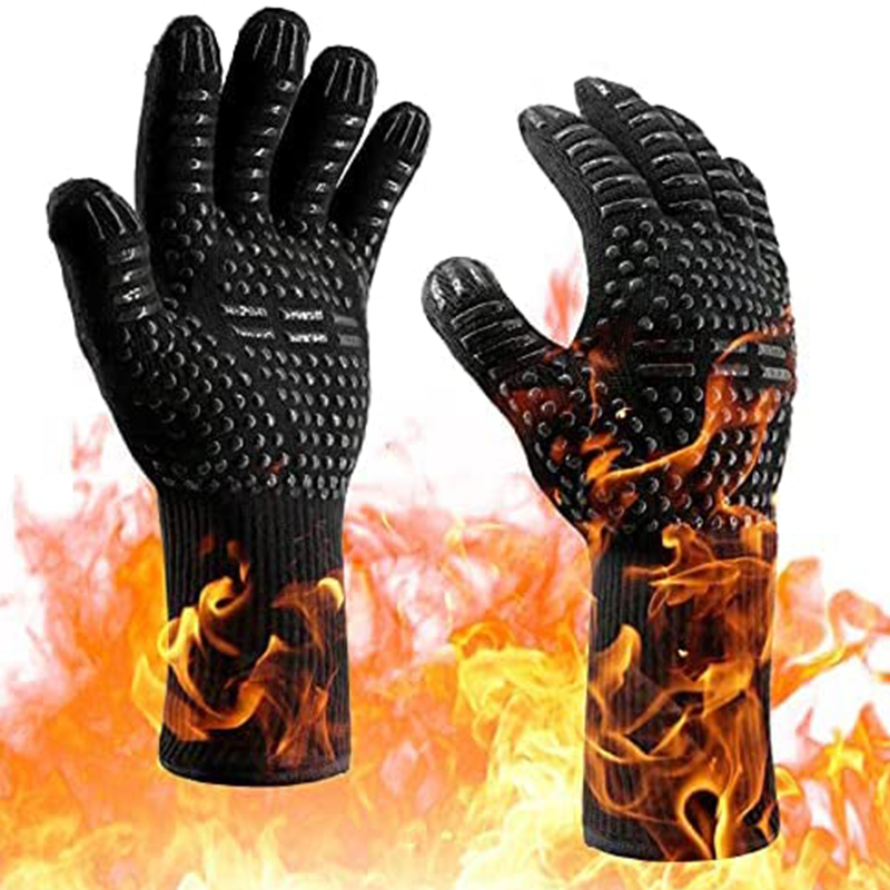 Oven Mitt Silicone - 1쌍의 오븐 장갑, 오븐 미트, 내열성