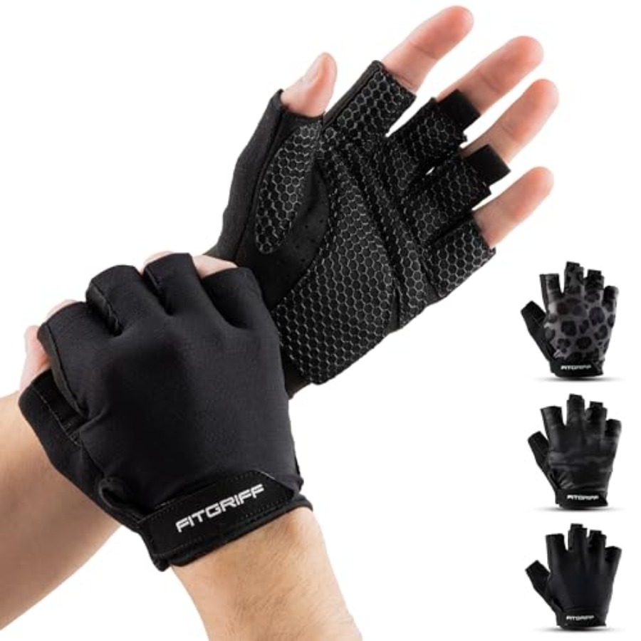 Workout Glove Gym - ® 남녀공용 패딩 운동 장갑 -