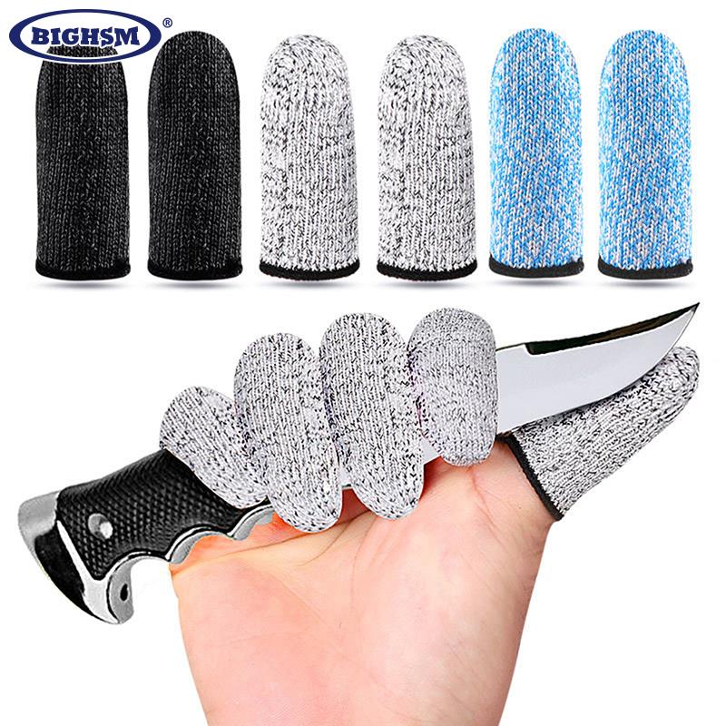 Cut Resistant Glove - 손가락 침대 절단 방지 슬리브 엄지