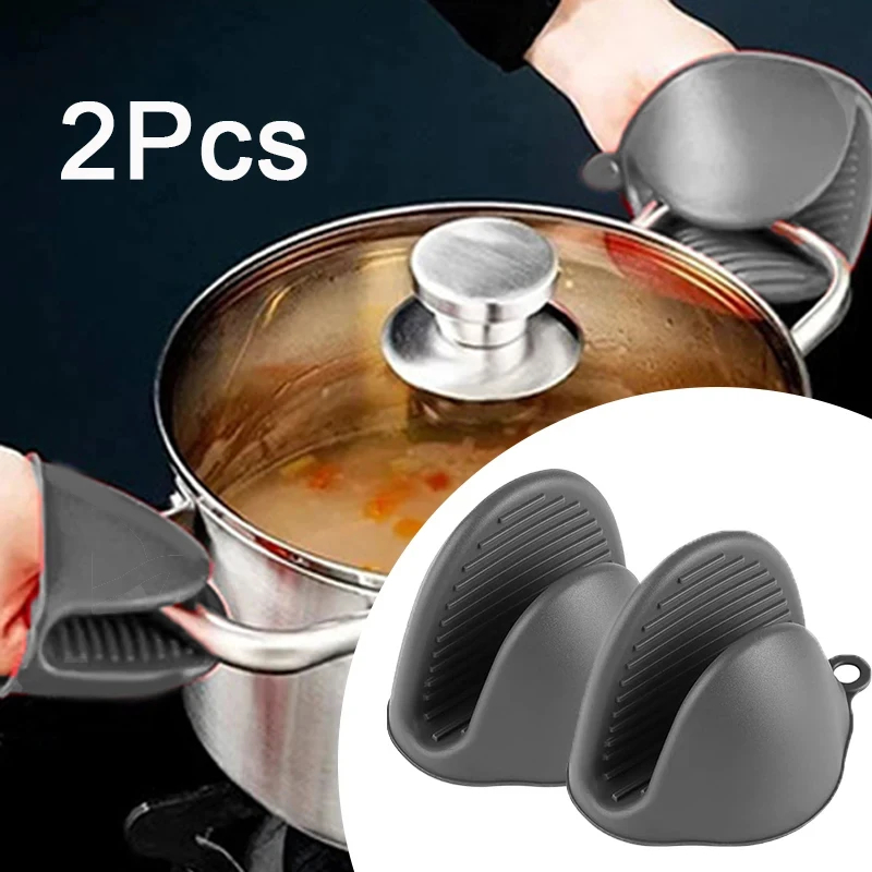 Oven Mitt Silicone - 2개 미니 오븐 장갑 실리콘 내열