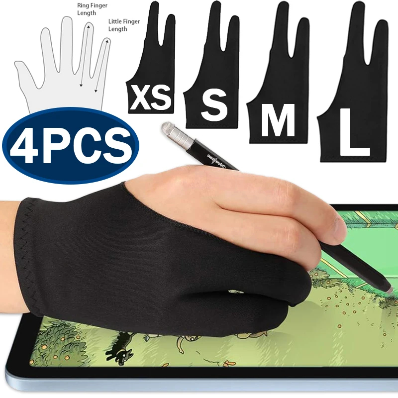 Touchscreen Glove Capacitive - 드로잉 글러브 팜 리젝션 투핑거 글러브