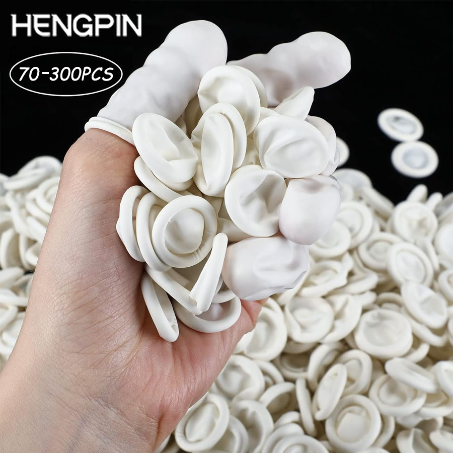 Latex Disposable Glove - HENGPIN 70/300개 손가락 보호 장갑 일회용