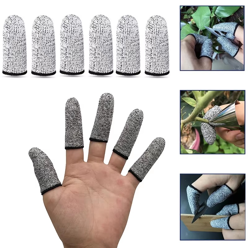 Cut Resistant Glove - 5단계 고성능 절단 방지 섬유 5쌍