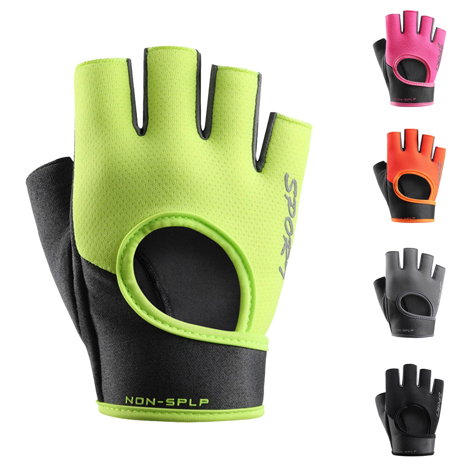 Workout Glove Gym - 사이클링 스포츠 반손가락 장갑 통기성 미끄럼