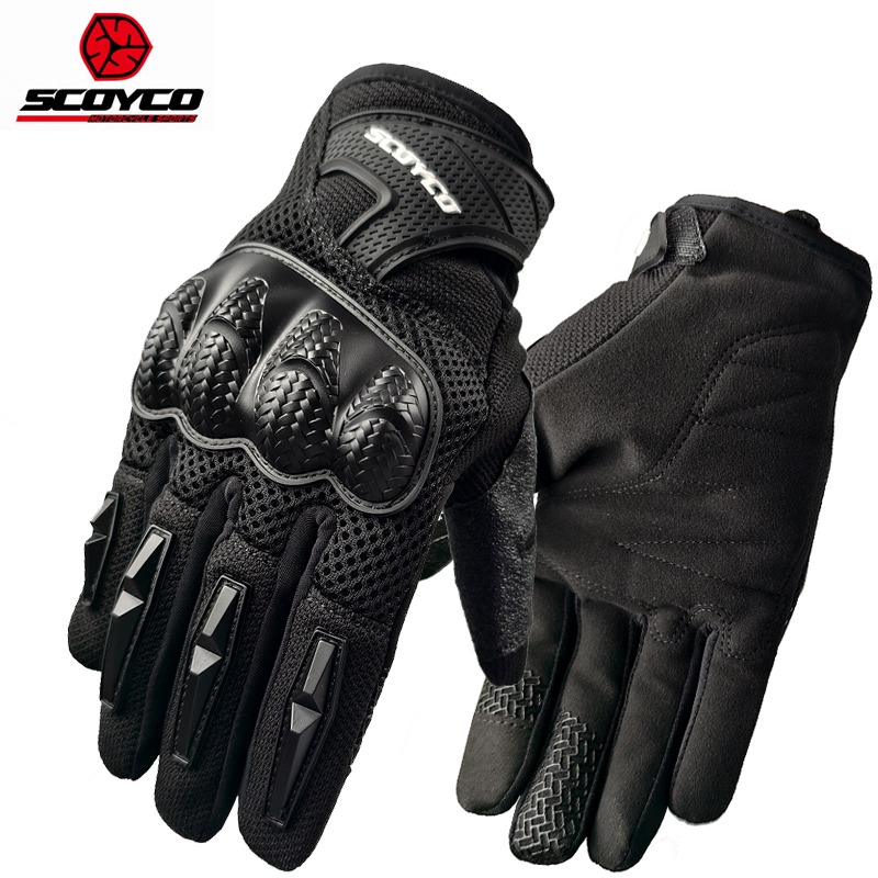 Motorcycle Glove Knuckle - 스코이코 오토바이 라이딩 장갑, 터치 스크린