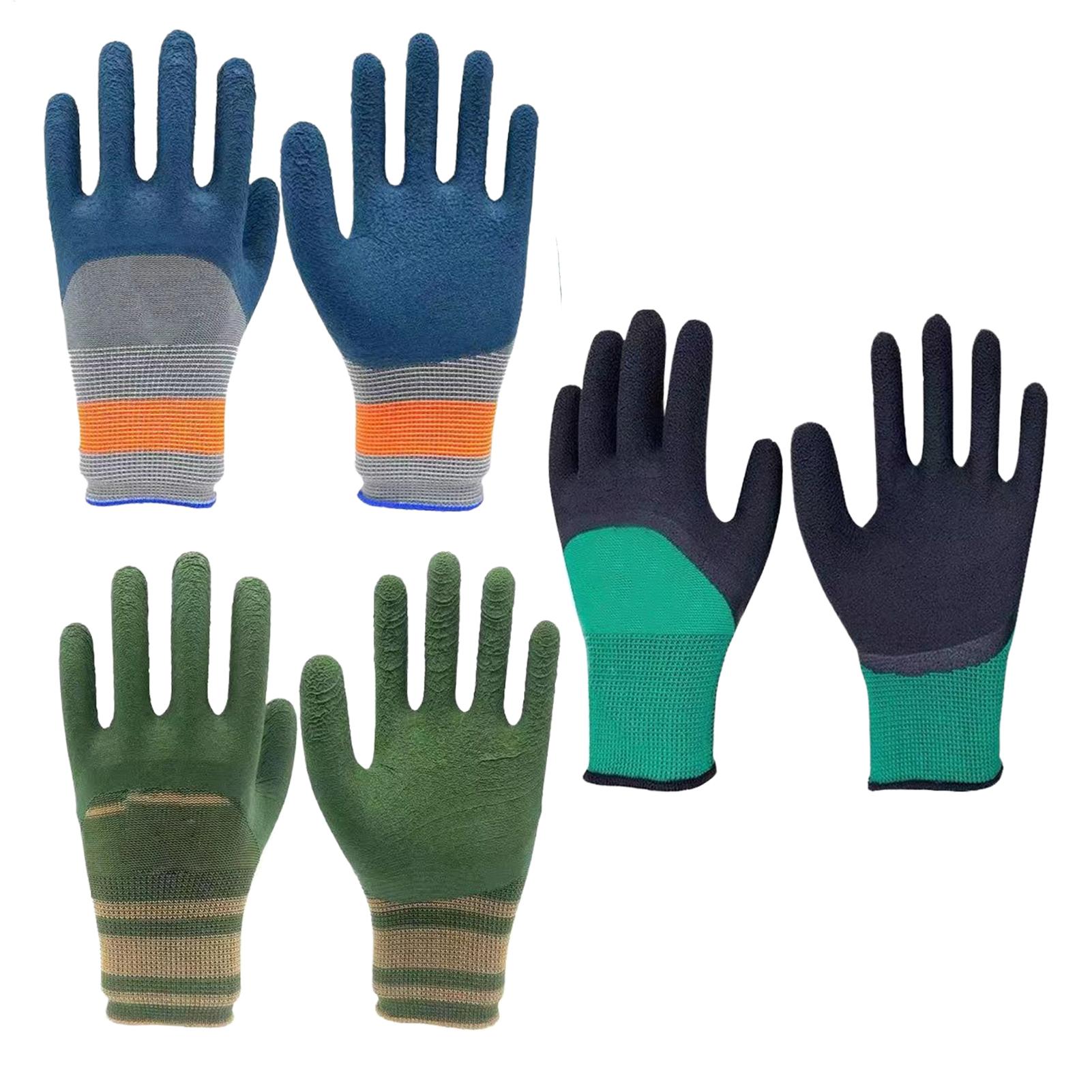 Gardening Glove Waterproof - 1 쌍의 원예 장갑 고무 방수