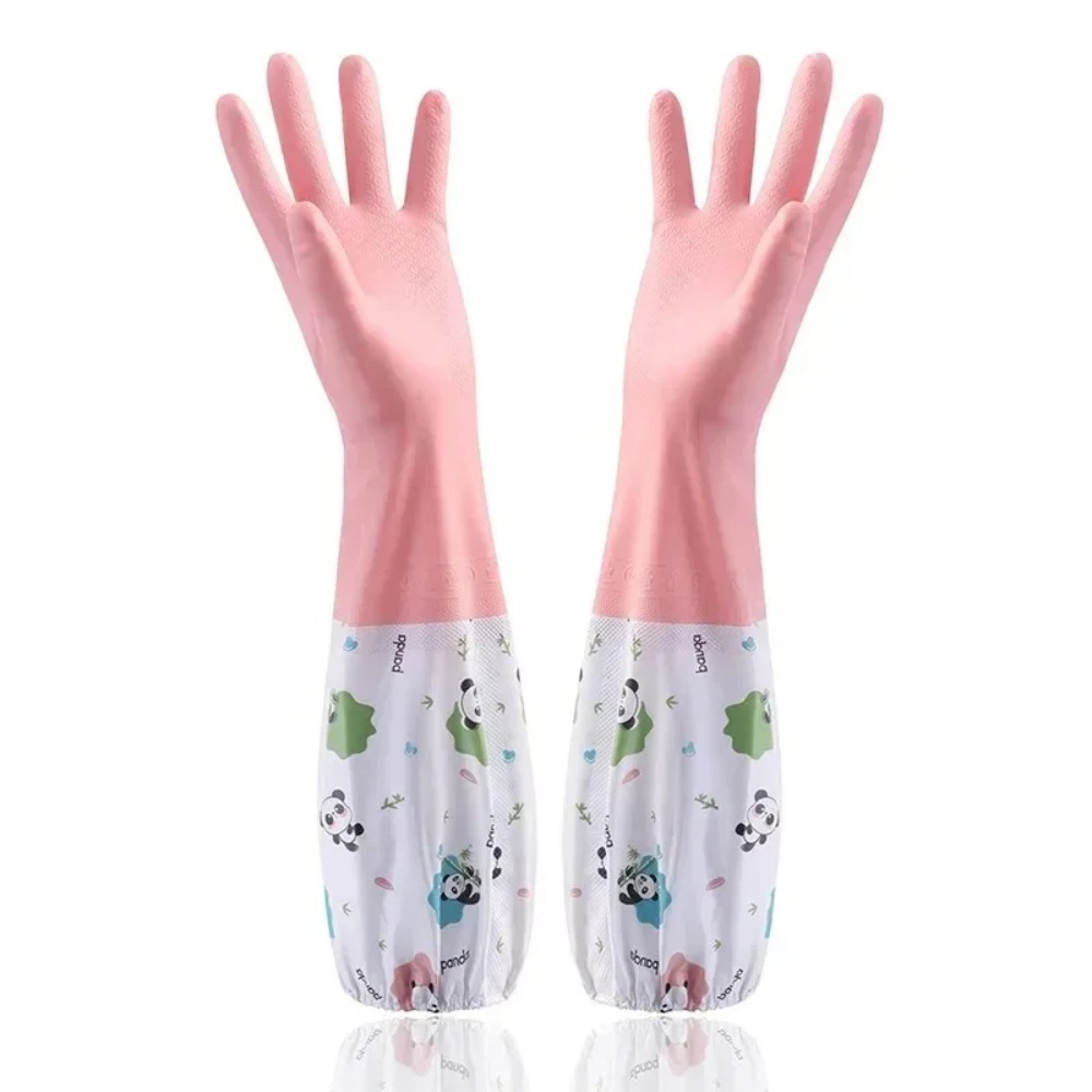 Dish Glove Rubber - 확장형 방수 고무 주방 장갑 (설거지,