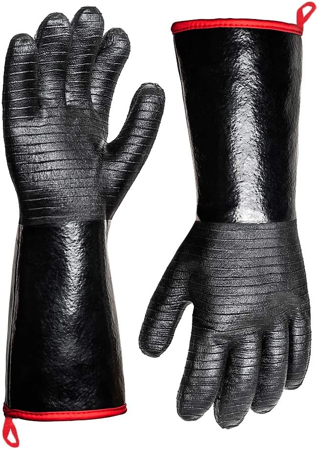 Heat Resistant Glove - 그릴 바베큐용 극한 내열 장갑, 네오프렌