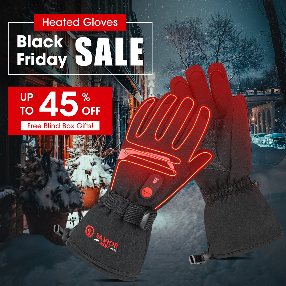 Heat Resistant Glove - 눈 사슴 겨울 온수 장갑 여성