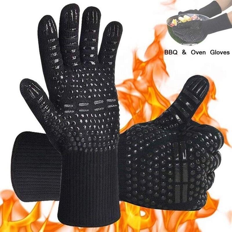 Oven Mitt Silicone - 폭발성 고온 장갑, 내열성 보호 장갑,