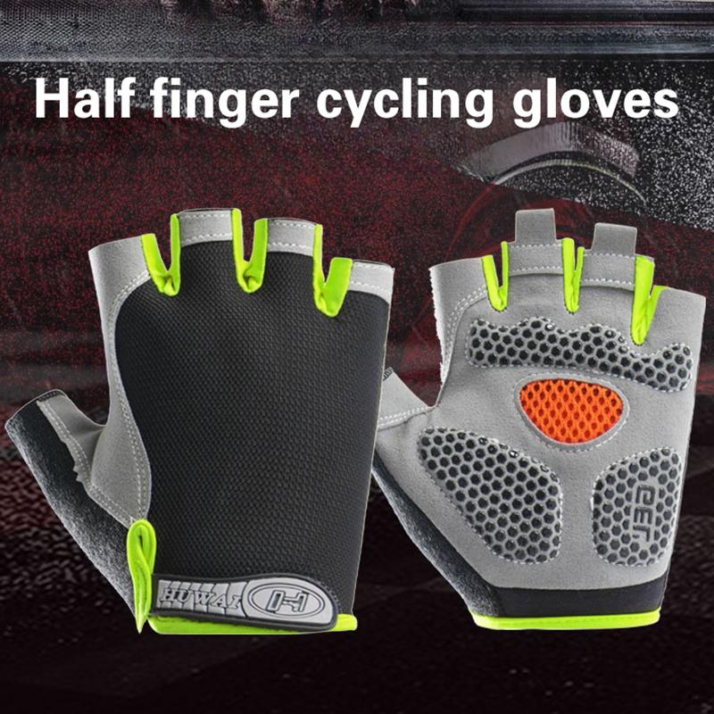Cycling Glove Padded - 도매 하프 핑거 사이클링 장갑 남녀
