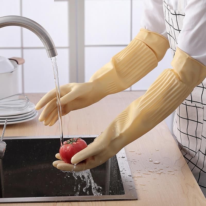 Dish Glove Rubber - 긴 재사용 가능한 고무 식기 세척