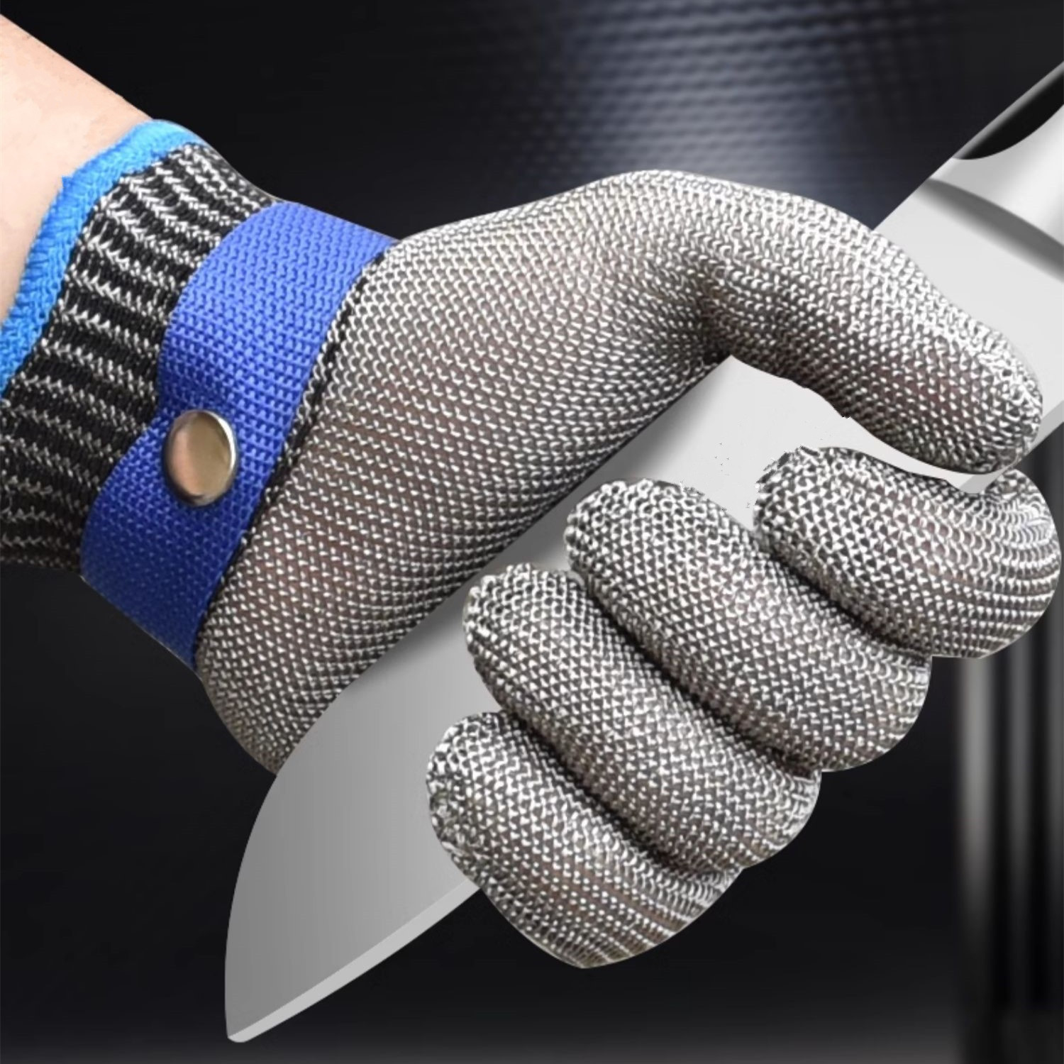 Cut Resistant Glove - 절단 방지 메쉬 금속 장갑 안전