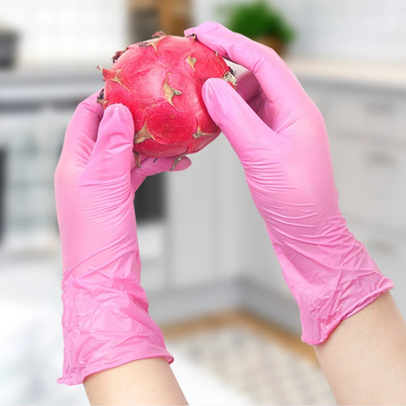 녹색 일회용 장갑 핑크 시험 니트릴 장갑 가정용 식품  - Exam Glove Nitrile 리뷰 및 가격