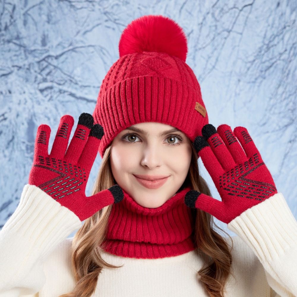 3종 세트 등산용 단색 모자 스카프 장갑 세트 울 따뜻 - Wool Glove Lined 리뷰 및 가격
