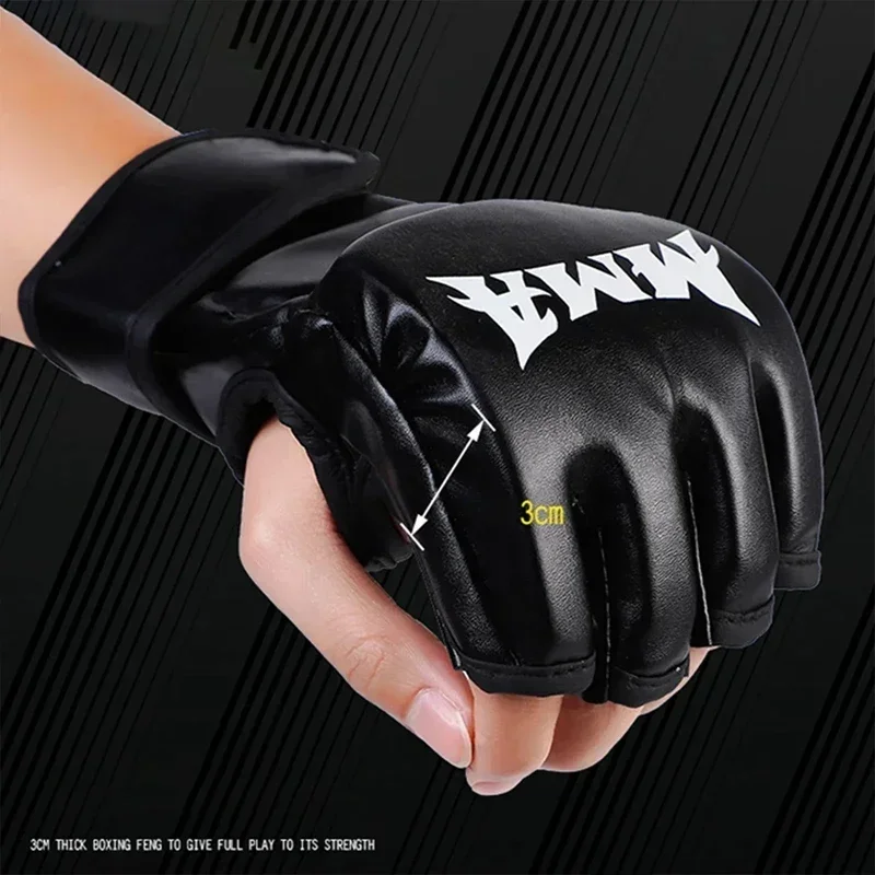 프로 복싱 훈련용 글러브 하프 핑거 가죽 쿠션 성인용  - Motorcycle Glove Knuckle 리뷰 및 가격