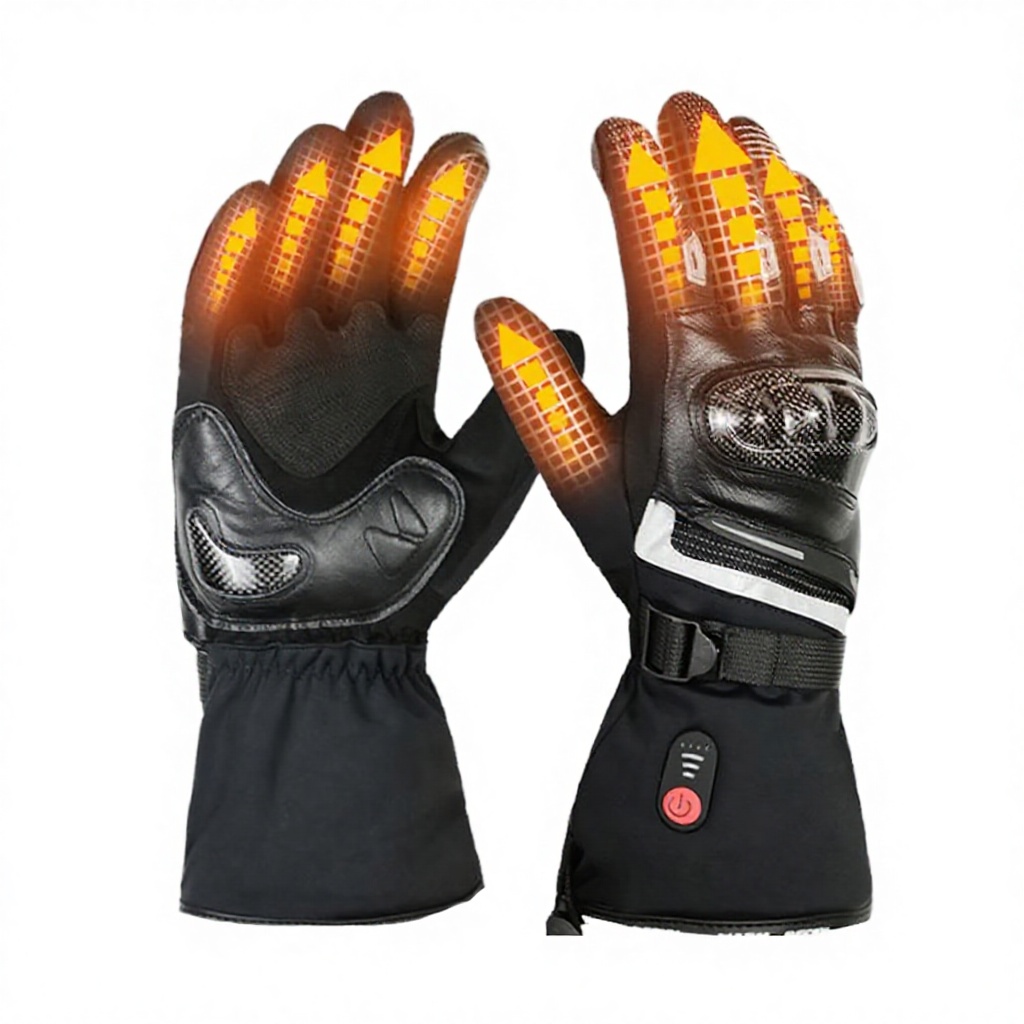 7.4V 발열 오토바이 장갑, 하드 너클 아머 충전식  - Motorcycle Glove Knuckle 리뷰 및 가격