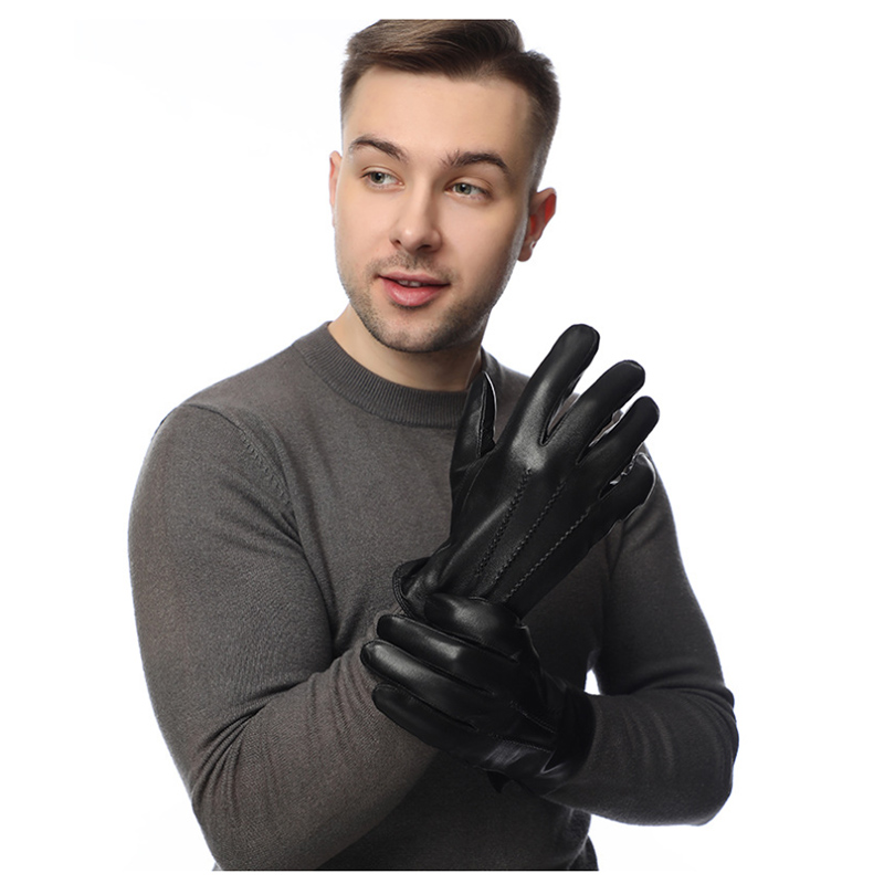 겨울 정품 양피 가죽 장갑 남자 따뜻한 양모 안감 전체 - Wool Glove Lined 리뷰 및 가격