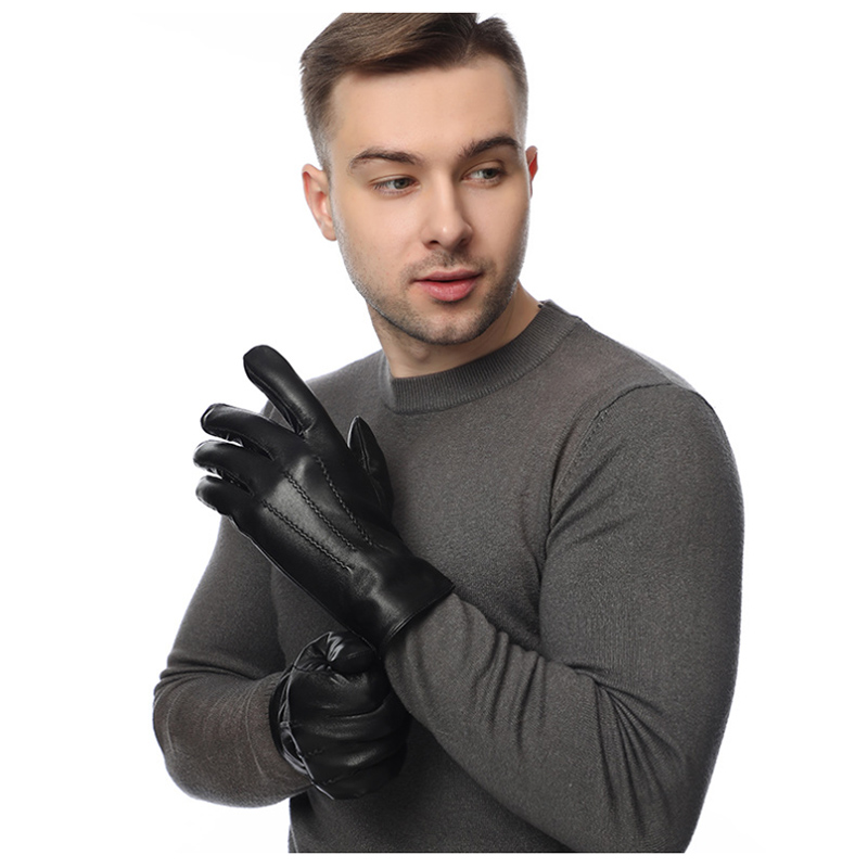 겨울 정품 양피 가죽 장갑 남자 따뜻한 양모 안감 전체 - Wool Glove Lined 리뷰 및 가격