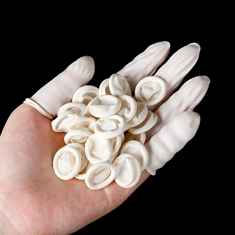 일회용 라텍스 손가락 덮개 파우더 프리 미끄럼 방지 탄 - Latex Disposable Glove 리뷰 및 가격
