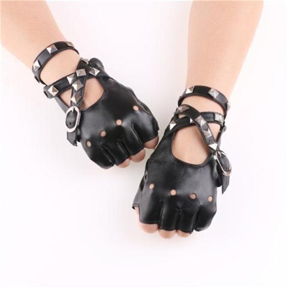 유니섹스 핑거리스 드라이빙 PU 가죽 장갑, 모터 쿨  - Leather Driving Glove 리뷰 및 가격