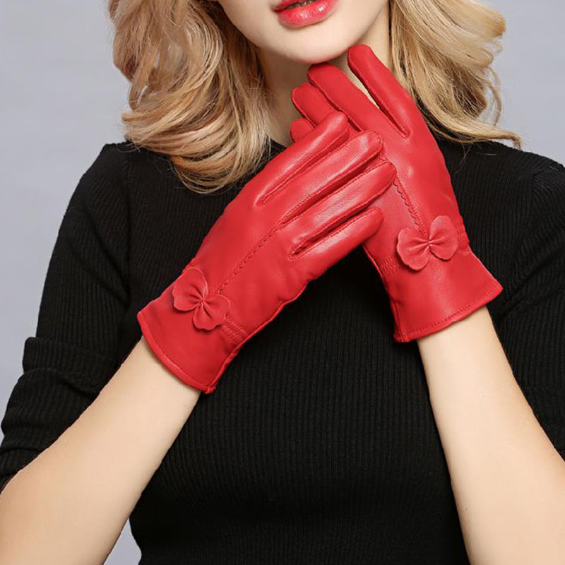 여성 정품 가죽 겨울 따뜻한 장갑 숙녀 진짜 양 가죽  - Wool Glove Lined 리뷰 및 가격