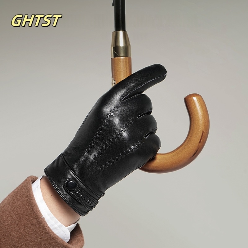 남성용 진짜 가죽 장갑, 운전 라이딩용 방풍 장갑, 심 - Leather Driving Glove 리뷰 및 가격