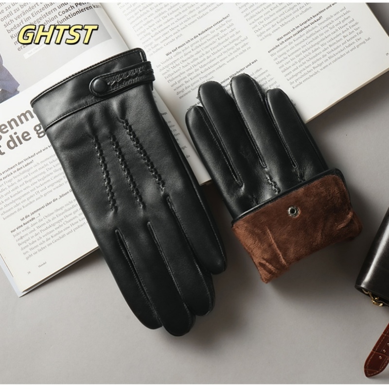 남성용 진짜 가죽 장갑, 운전 라이딩용 방풍 장갑, 심 - Leather Driving Glove 리뷰 및 가격