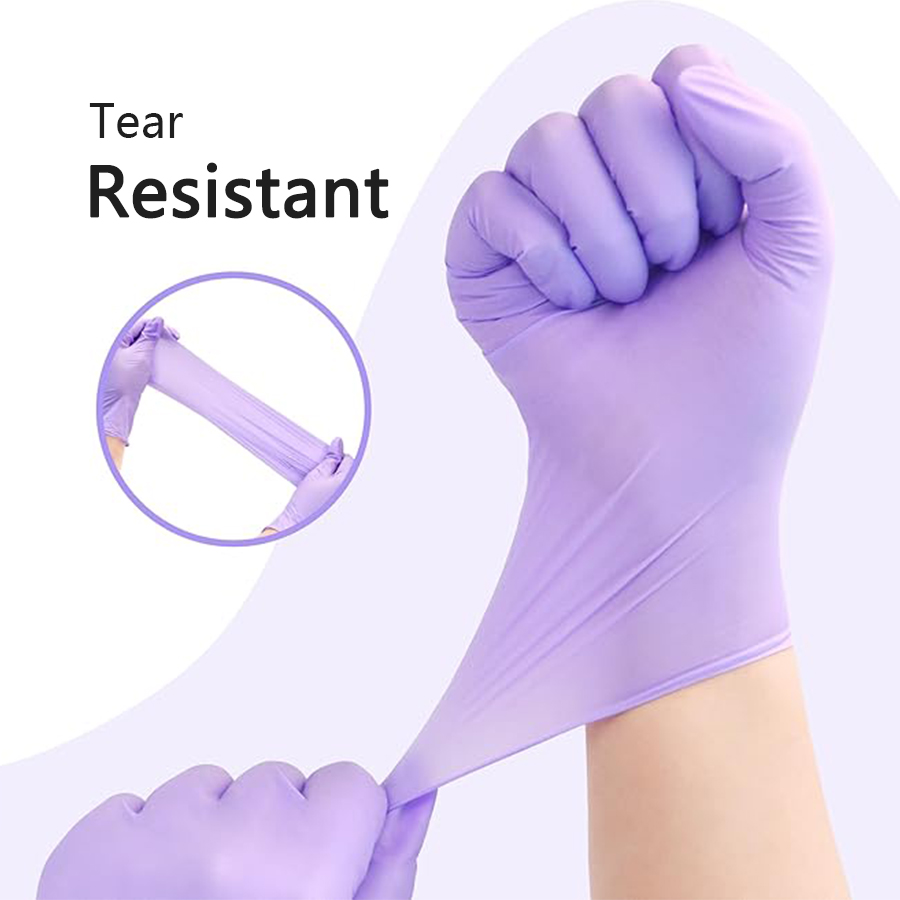 20-300pcs 니트릴 시험 장갑 일회용 보라색 라일 - Exam Glove Nitrile 리뷰 및 가격