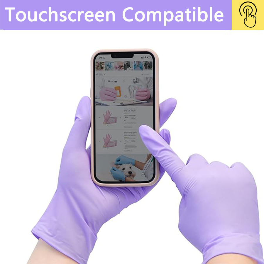20-300pcs 니트릴 시험 장갑 일회용 보라색 라일 - Exam Glove Nitrile 리뷰 및 가격