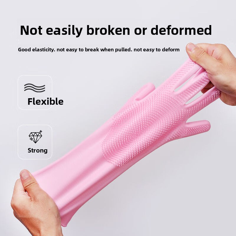 실리콘 설거지 장갑, 매직 장갑, 내구성, 내마모성,  - Dish Glove Rubber 리뷰 및 가격