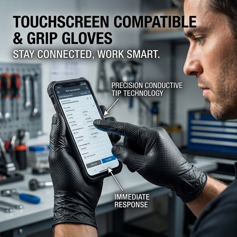 헤비 듀티 블랙 산업용 니트릴 장갑 일회용 8mil 다 - Nitrile Mechanic Glove 리뷰 및 가격
