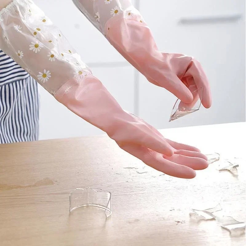 가정용 긴팔 고무장갑 설거지 장갑 주방 오븐 애완동물  - Dish Glove Rubber 리뷰 및 가격
