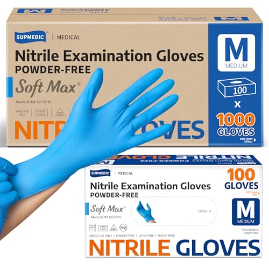 메디컬 소프트 맥스 ™   니트릴 검진용 장갑, 100 - Exam Glove Nitrile 리뷰 및 가격