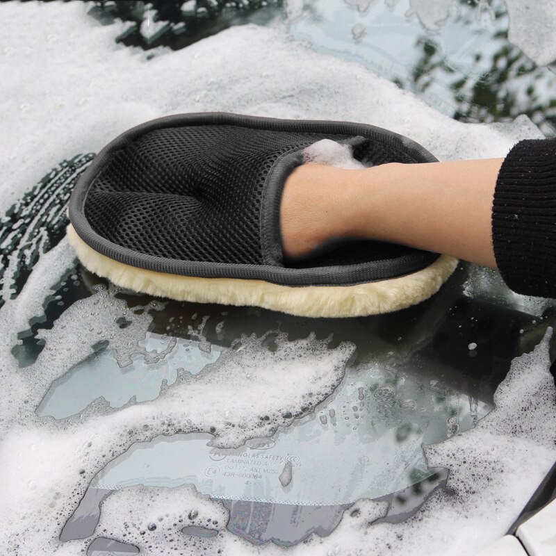 세차 양모 장갑, 두꺼운 양털 안감 청소 브러시, 오토 - Wool Glove Lined 리뷰 및 가격