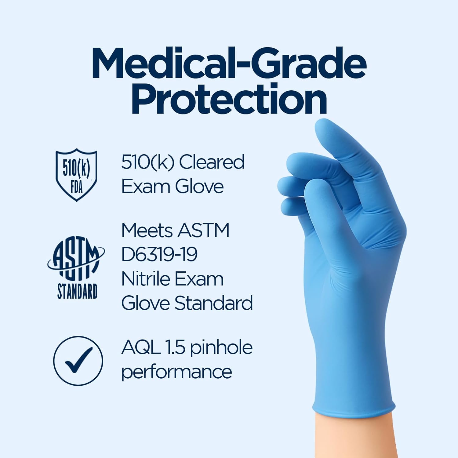 의료용 니트릴 검진용 장갑 100개입, FDA 510( - Exam Glove Nitrile 리뷰 및 가격