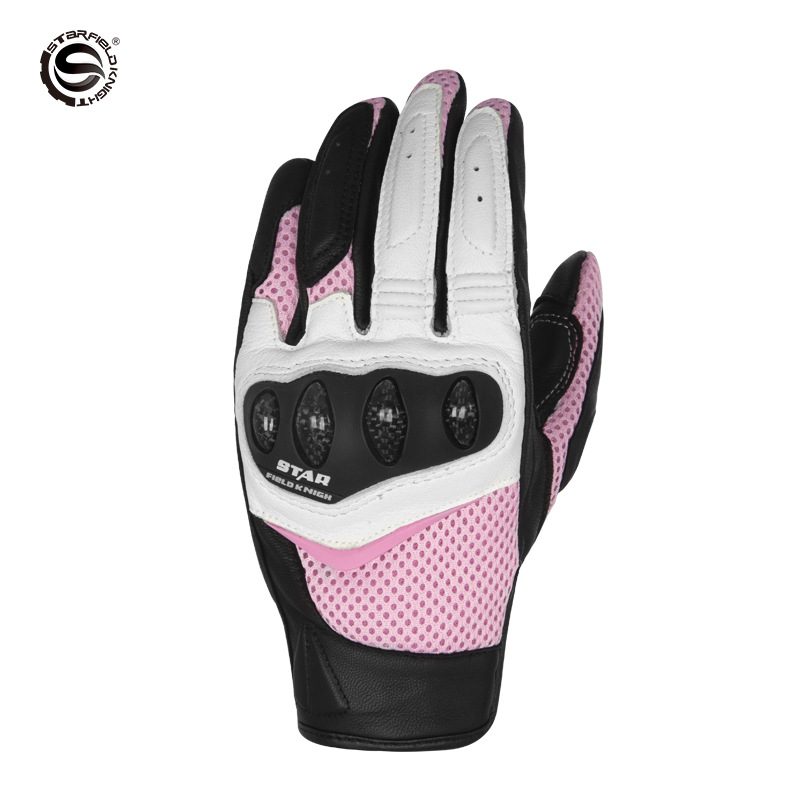 스타 필드 나이트 여성용 오토바이 장갑 염소 가죽 통기 - Motorcycle Glove Knuckle 리뷰 및 가격