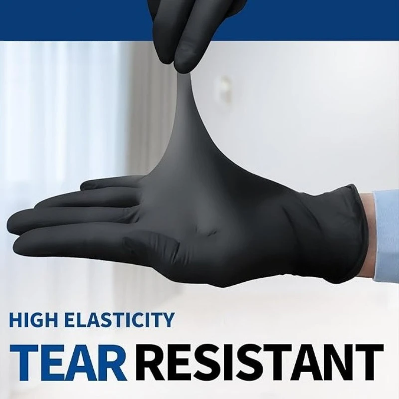100개 니트릴 일회용 장갑 블랙/화이트/블루/퍼플 라 - Exam Glove Nitrile 리뷰 및 가격
