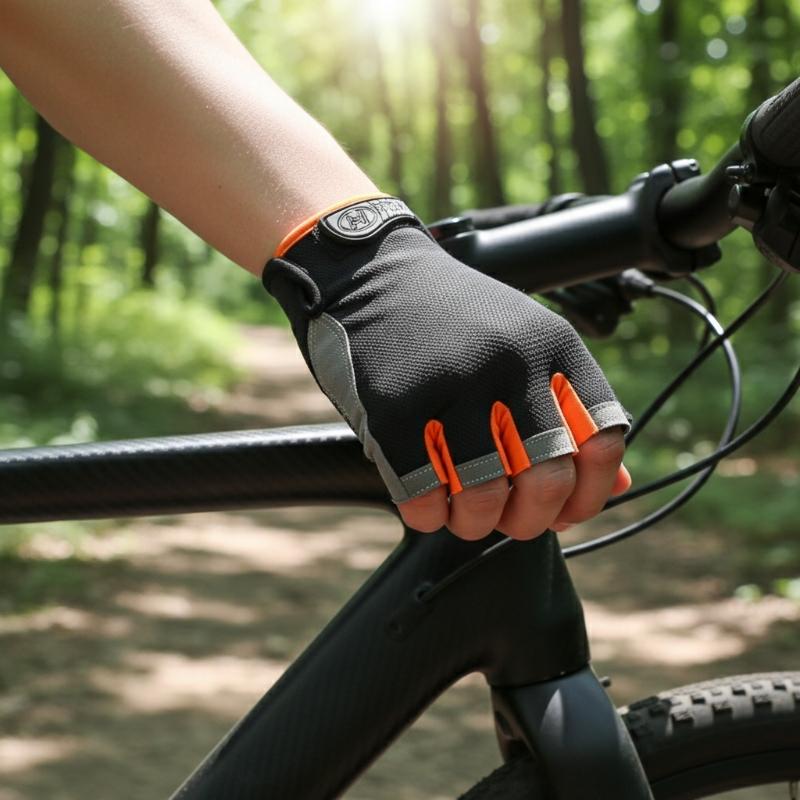 하프 핑거 사이클링 장갑 남성 여성 미끄럼 방지 충격  - Cycling Glove Padded 리뷰 및 가격