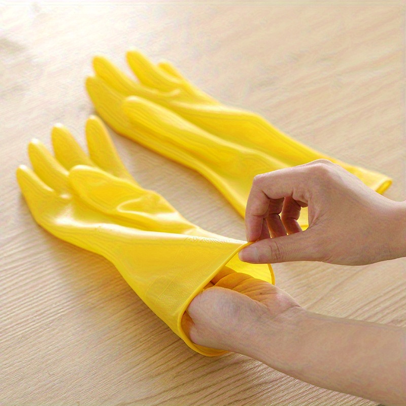 1쌍(2개) 고무장갑 설거지용 방수 두꺼운 고기 고무  - Dish Glove Rubber 리뷰 및 가격
