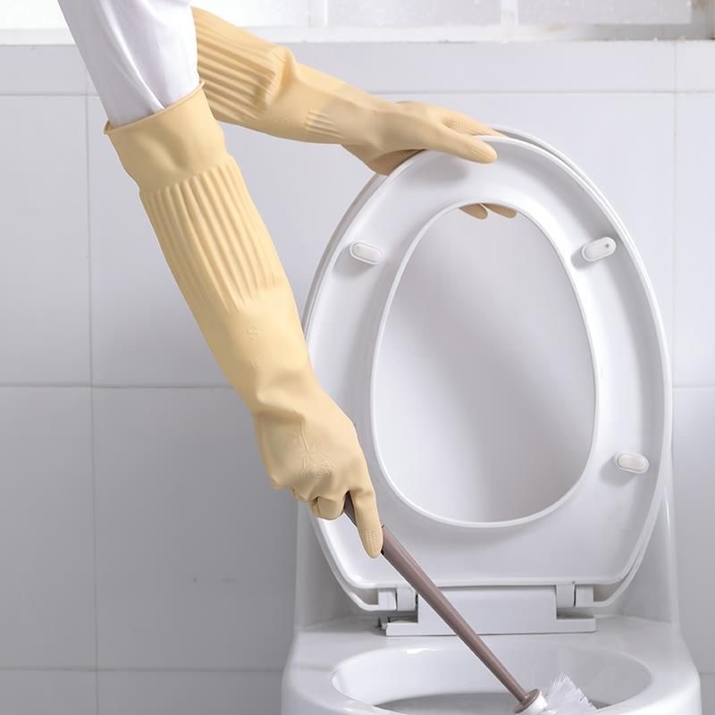 긴 재사용 가능한 고무 설거지 장갑 미끄럼 방지 가정용 - Dish Glove Rubber 리뷰 및 가격