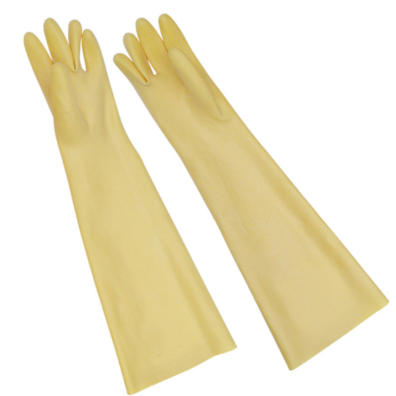 긴 고무 두꺼운 라텍스 청소 접시 세척, 가정용 스크럽 - Dish Glove Rubber 리뷰 및 가격