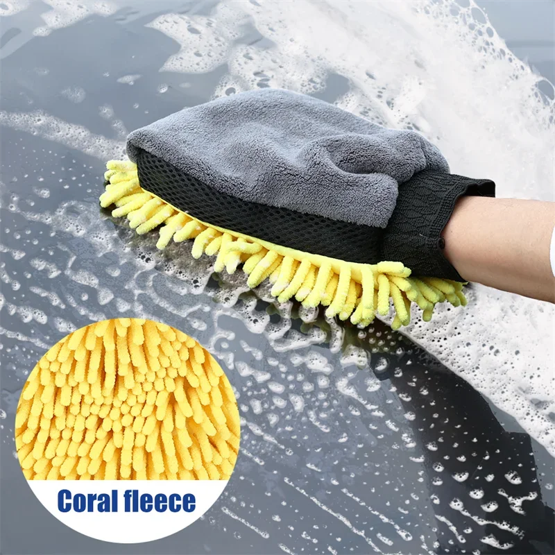 1/5pcs 세차 장갑 방수 마이크로 화이버 셔닐 장갑 - Gardening Glove Waterproof 리뷰 및 가격