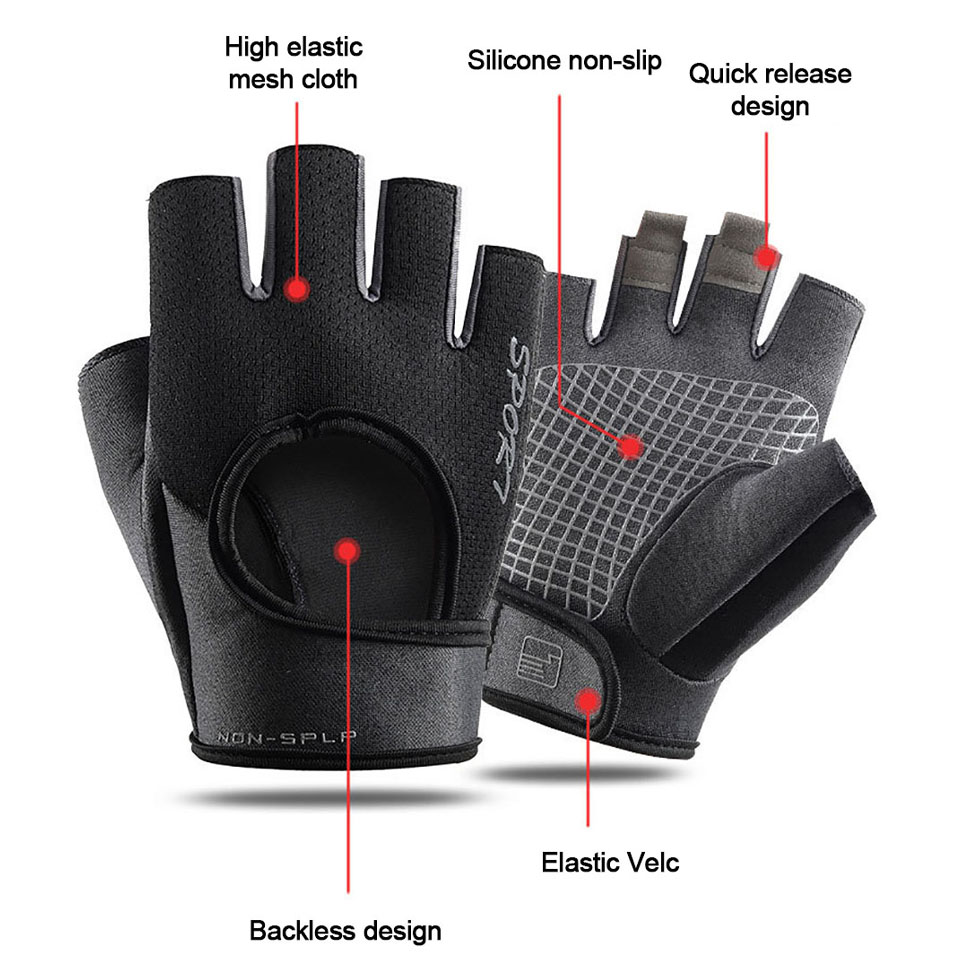 사이클링 스포츠 반손가락 장갑 통기성 미끄럼 방지 MT - Workout Glove Gym 리뷰 및 가격