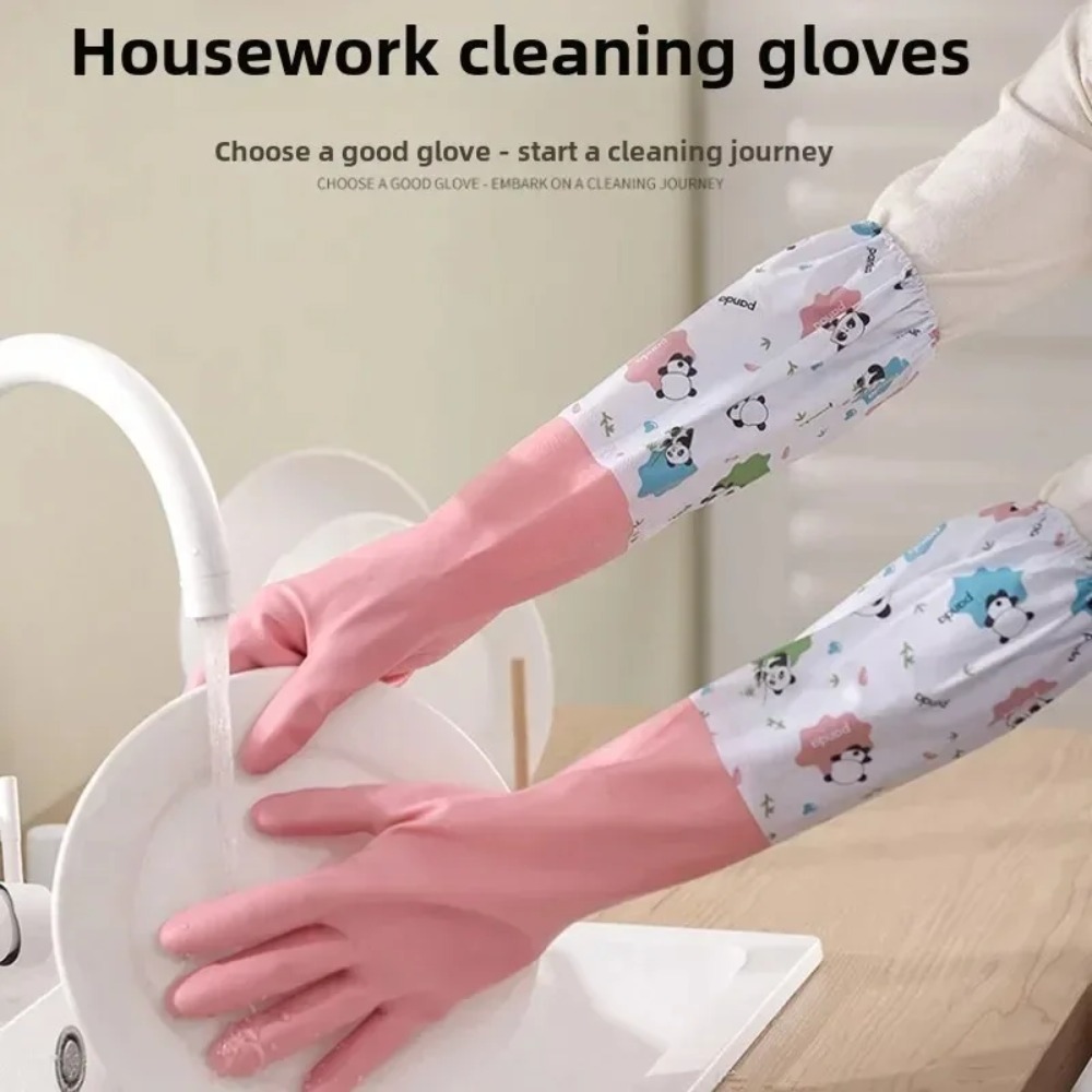 확장형 방수 고무 주방 장갑 (설거지, 청소, 세탁용) - Dish Glove Rubber 리뷰 및 가격