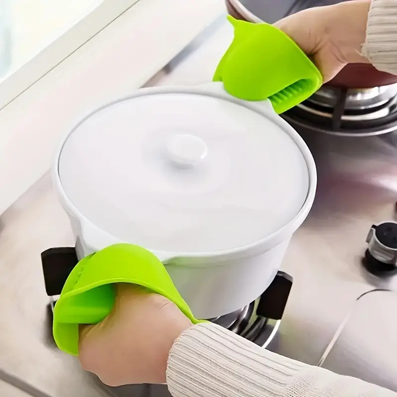 2Pcs 실리콘 냄비 홀더 장갑 미끄럼 방지 그립 주방 - Oven Mitt Silicone 리뷰 및 가격