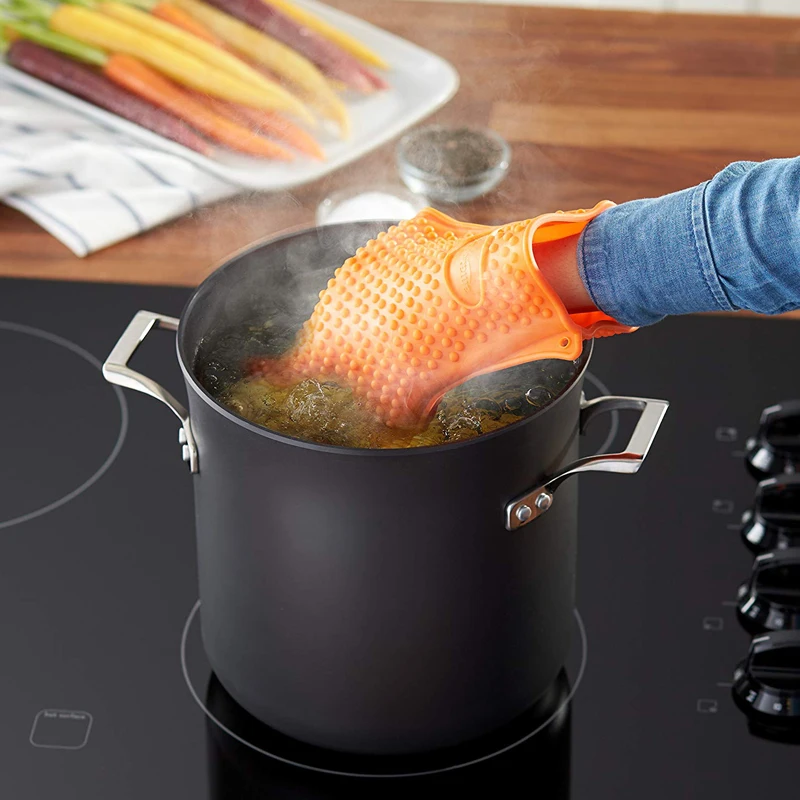 바베큐 실리콘 굽고 장갑 베이킹 장갑 Anti-Scal - Oven Mitt Silicone 리뷰 및 가격