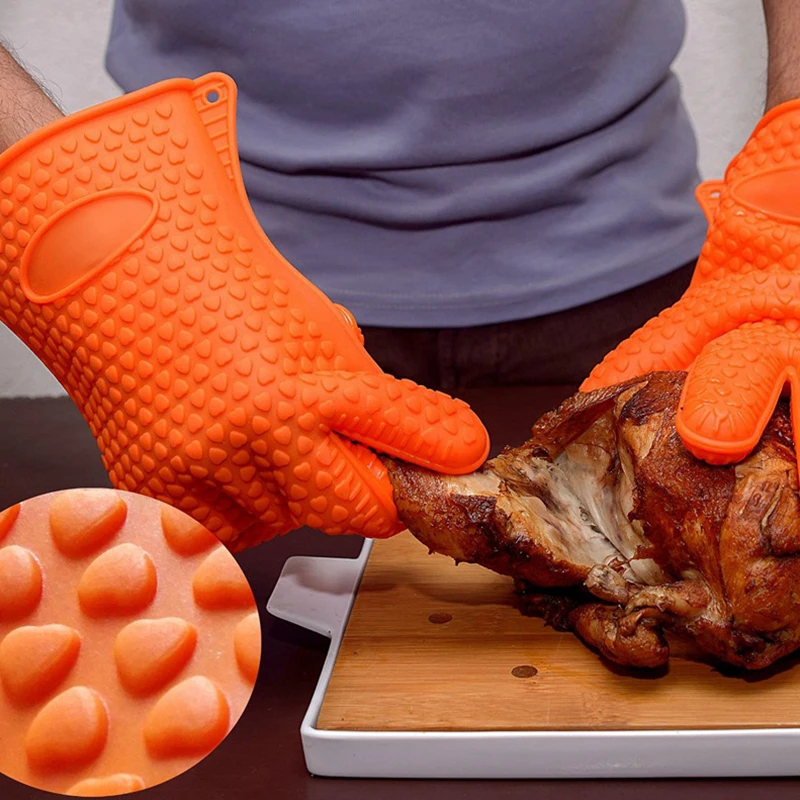 바베큐 실리콘 굽고 장갑 베이킹 장갑 Anti-Scal - Oven Mitt Silicone 리뷰 및 가격