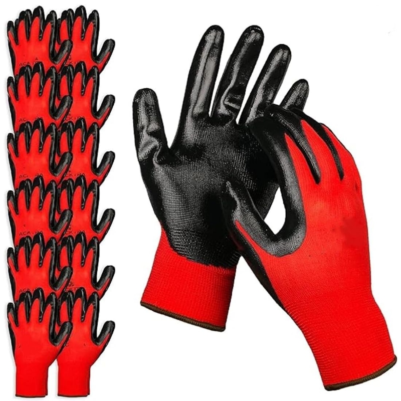 4/20PCS 니트릴 코팅 안전 작업 장갑 산업 기계  - Nitrile Mechanic Glove 리뷰 및 가격